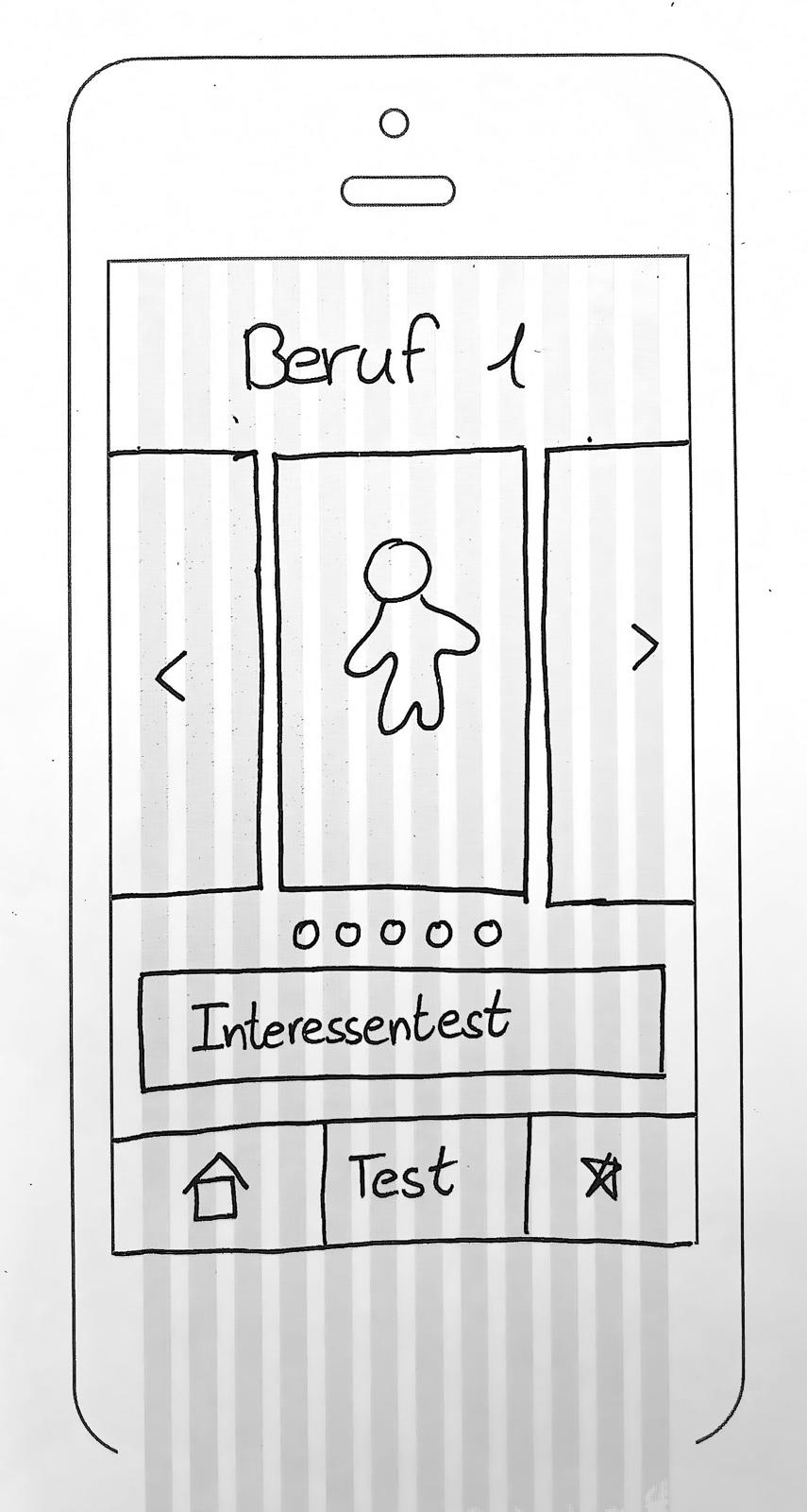 Paper Wireframe of ByteMentor